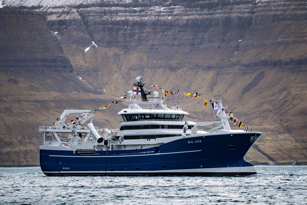 Christian í Grótinum færøsk pelagisk fartøj