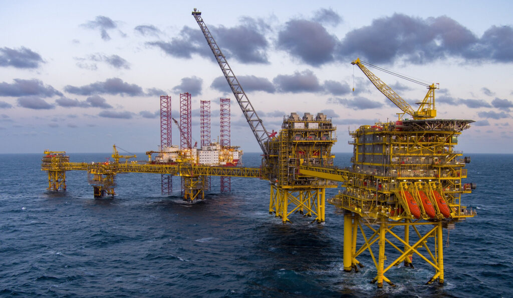 TotalEnergies offshore platform